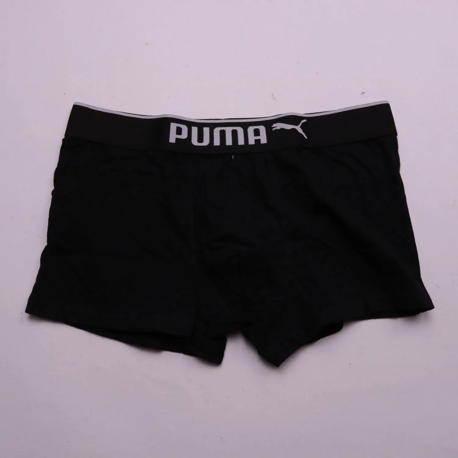 Чёрные трусы-боксеры PUMA с широким поясом, размер 54 (XL)